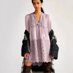 [By Anthropologie] Lavender Tunic Dress